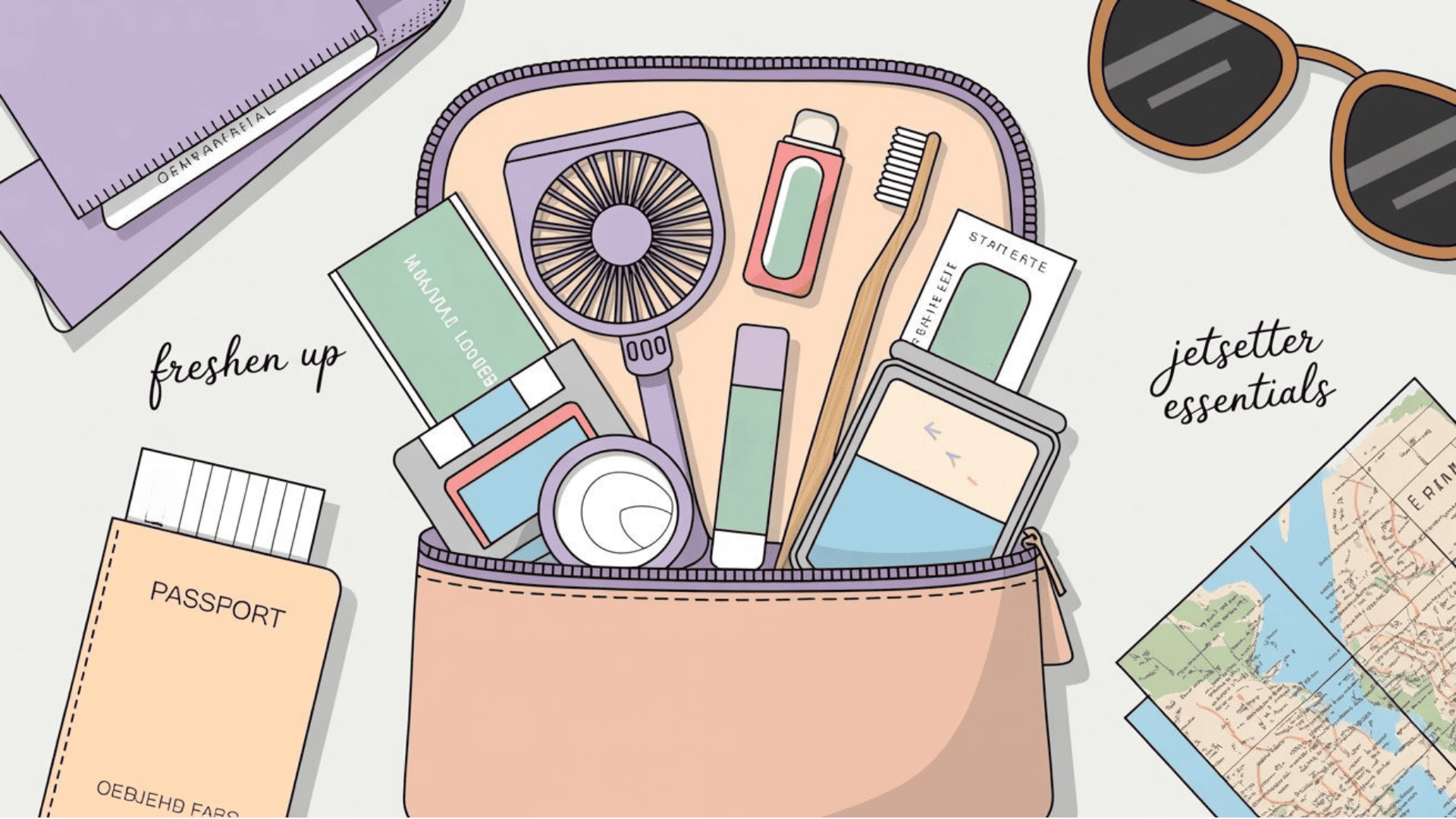 The Ultimate Travel Bag of Goodies for Your Travel Buddy (Gifts They’ll Actually Use!)